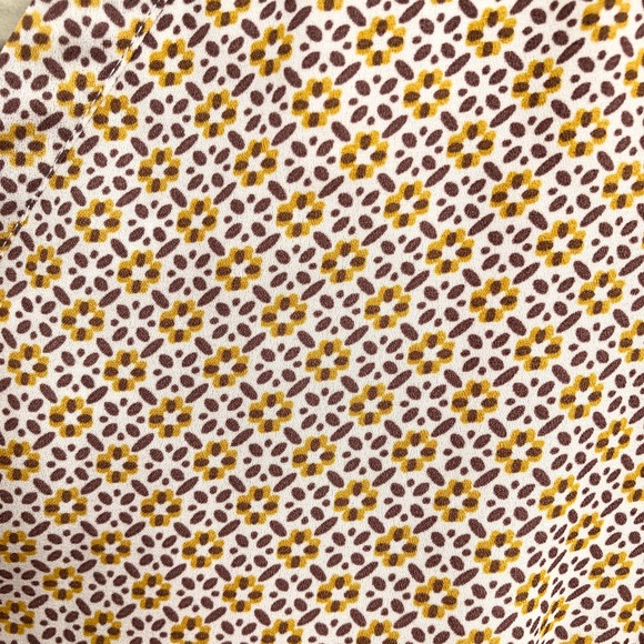 🚨DownEast Womens Size Large Floral Pintuck A-Line Mirandy Dress Knee Length - Picture 10 of 11